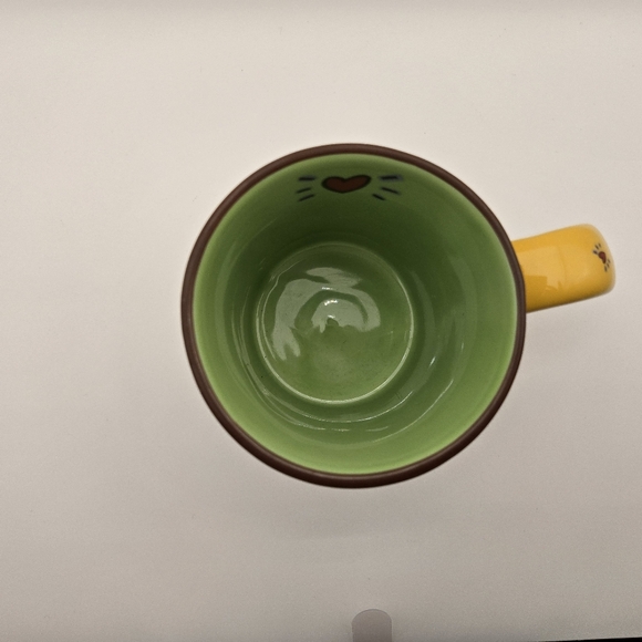 Abu Dhabi UAE Yellow Green Landmark Heart Souvenir Mug Collectible - Picture 4 of 5